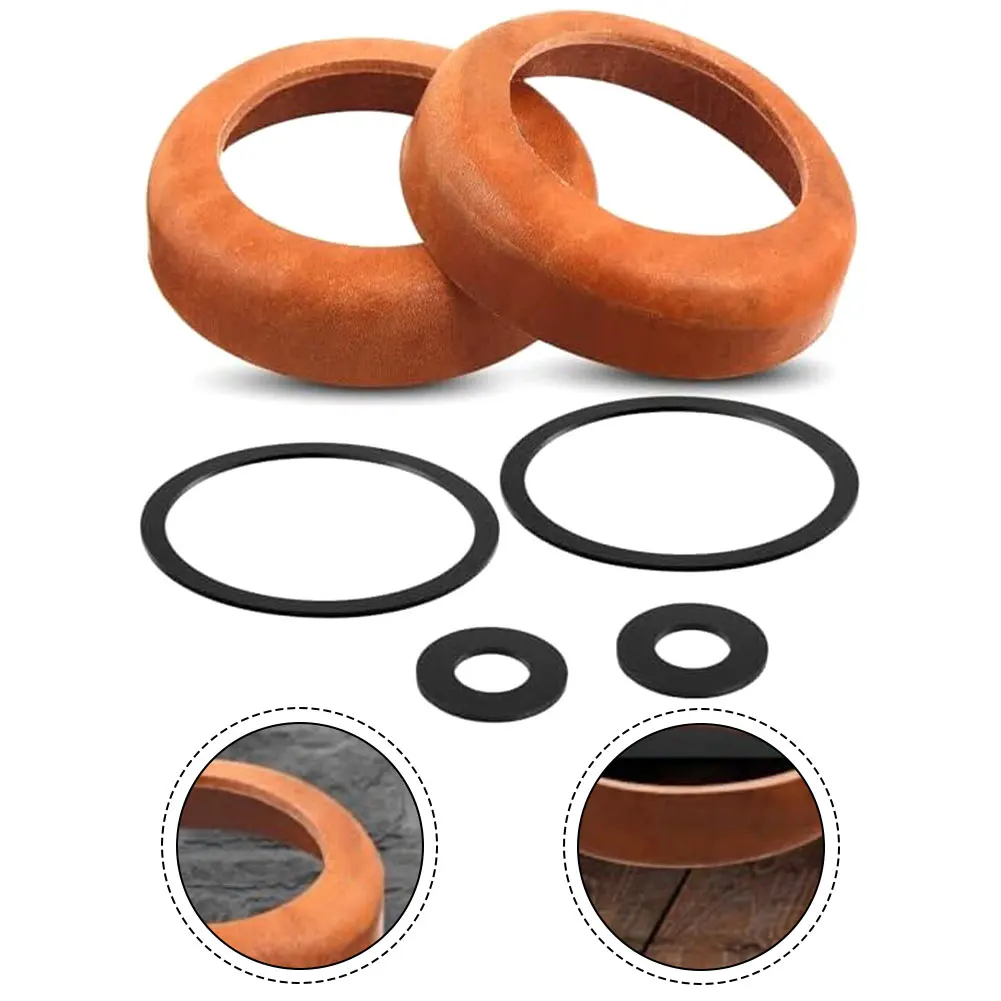 2 set di coperture in pelle di ricambio per pompa a mano tipo 90 con guarnizione O-ring Copri pistone Maniglia Guarnizione della pompa Diametro esterno 90 mm superiore