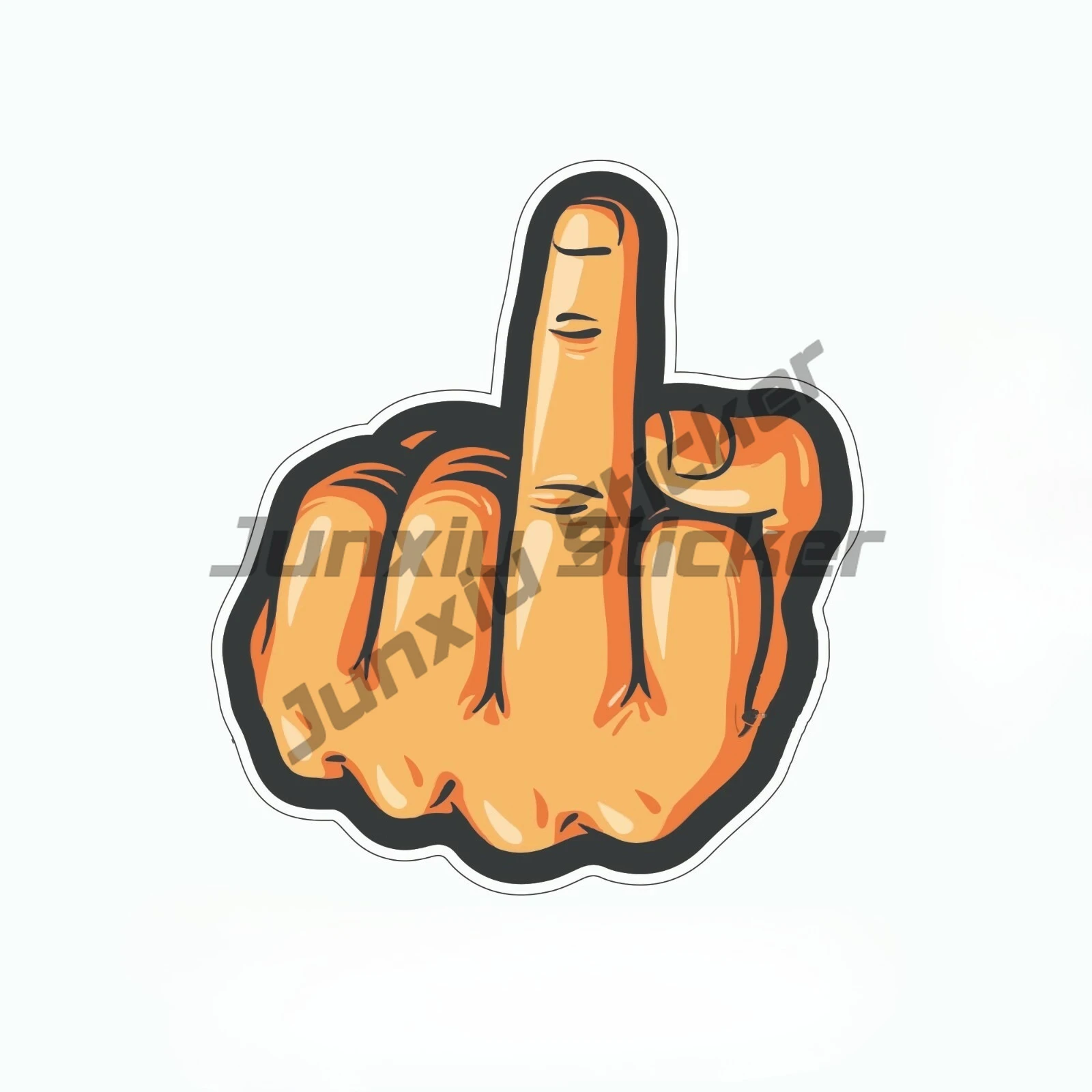 

F*ck You Finger Sticker Ute Window Bumper Funny Car Decal Middle Finger