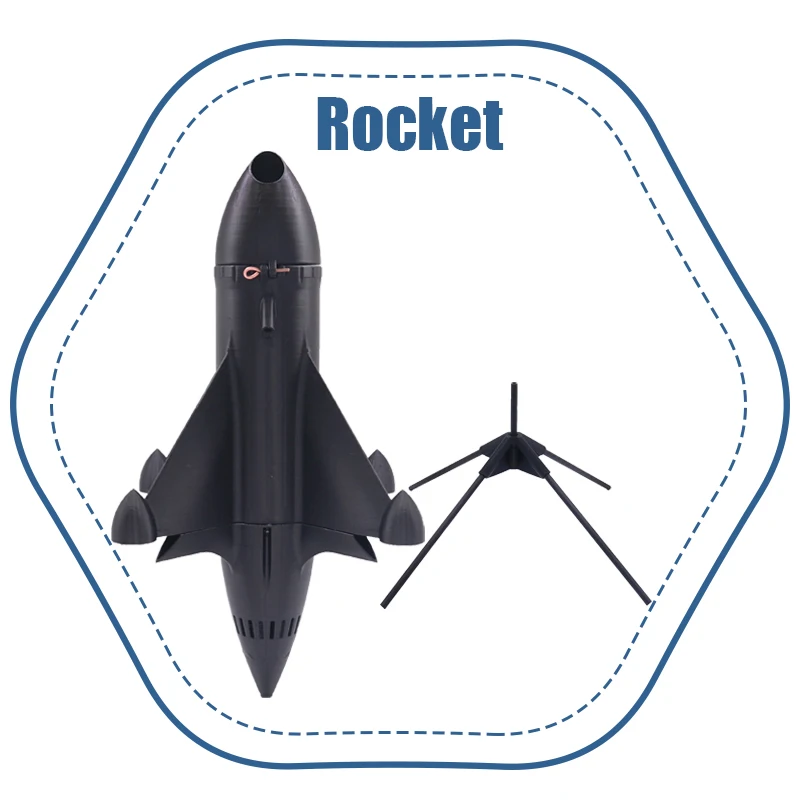 B-CUBE Rocket 5-Zoll-FPV-Rahmen-Kit, Carbonfaser-Renndrohne, Quadcopter, Freestyle, INAV, Beatflight F745, H743 Flugsteuerung
