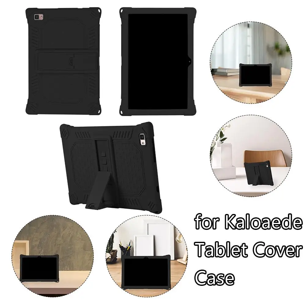 Case for Blackview Tab7 4G / Blackview Tab7 Pro 10.1 inch Tablet Safe Shockproof Silicone Stand Cover E2E0