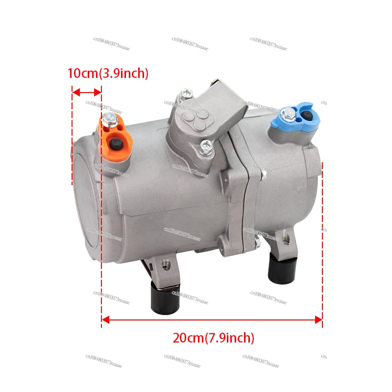 

Electric Air Conditioner Compressor 12V 24V for Auto Air Conditioning Car Van Truck Bus Tractor Shop Automobile AC Accessories