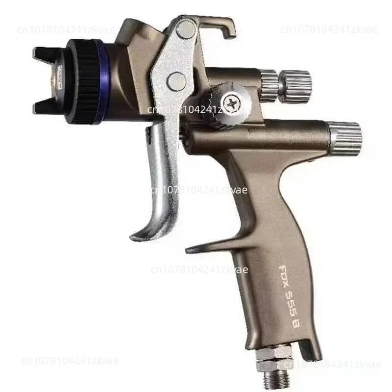 

Fox555b High-Intensity Atomizer Paint Saving 1.3 Caliber Spray Gun Topcoat Varnish Oil-Water Dual-Use Automobile Coating Spray