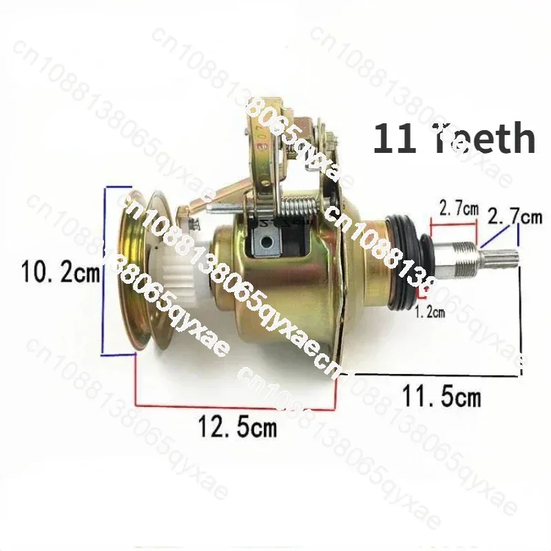 1PC Washing Machine Clutch Assembly 11 Teeth Square Shaft Bearing Clutch And Bearing Assembly For Washing Machine Reducer Parts