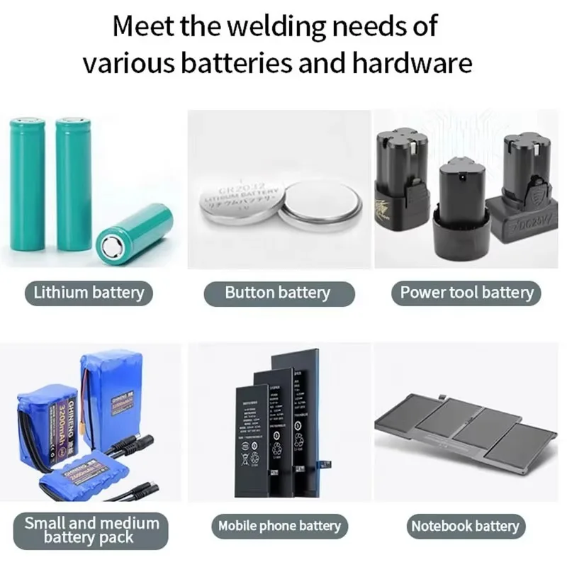 Soldador por puntos de 9,9 kW 801A, 100-240V, reparación de baterías de teléfonos móviles, soldadura por puntos para el hogar DIY18650, soldador por puntos de batería de litio portátil