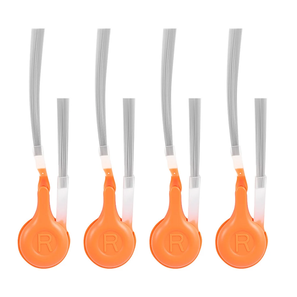 For Narwal J6 Robot Vacuum Side Brush Replacement Pack 4pcs or 10pcs ABS Material for Consistent Sweeping Performance