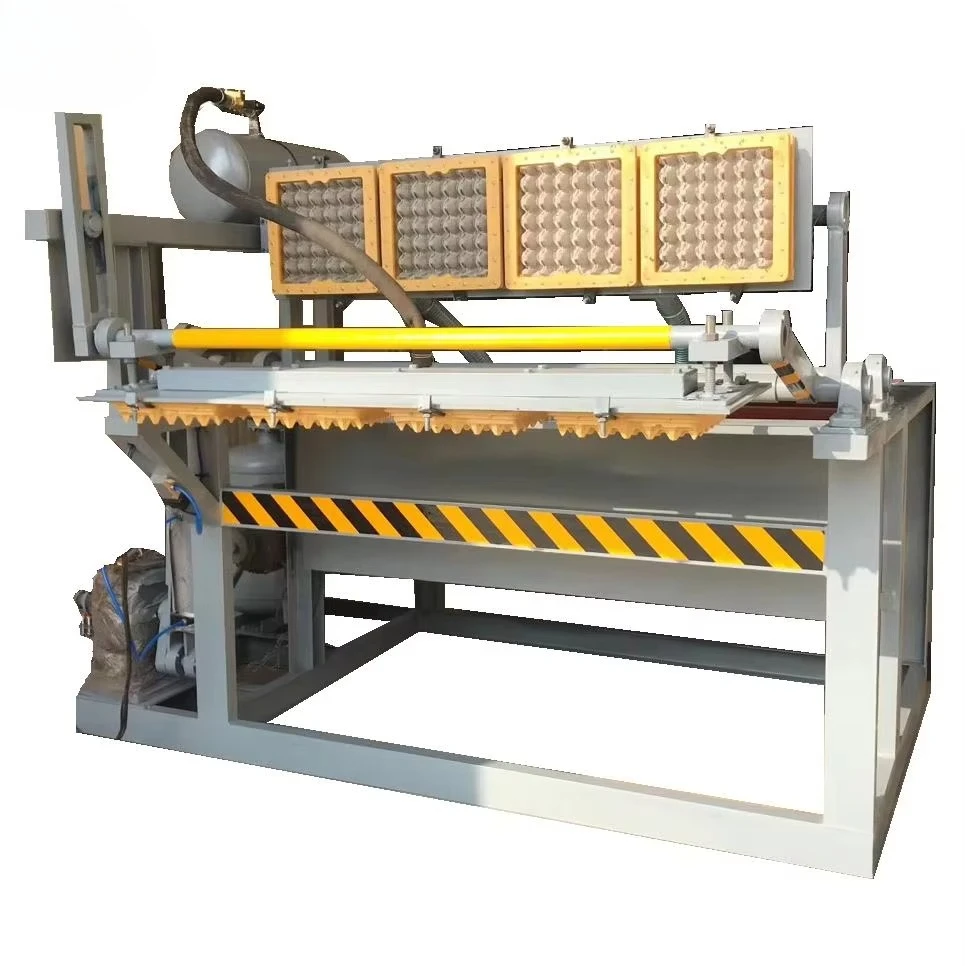 Starter Model YG-1000 Egg Tray Making Machine 1000pcs/h Automatic Paper Pulp Molding Equipment for Business
