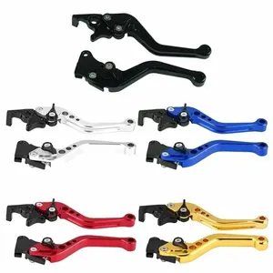 Universal motorcycle brake and clutch lever, proper drum lever for BMW, Honda, Suzuki, modification accessories, CNC alloy 10 Main Sales Brakes - №1