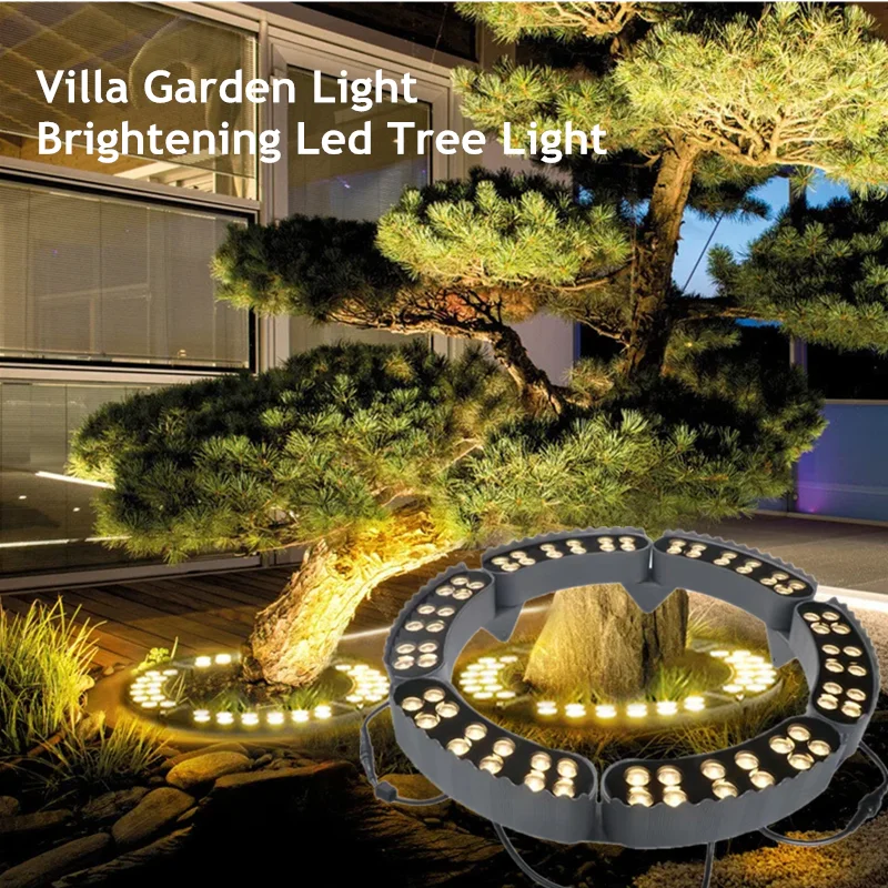 Landscape Lighting Outdoor Tree Yard Decoration Best Way To Put Lights on Outdoor Tree Rgb Garden Light Gazebo 12v 24v 220v 12w