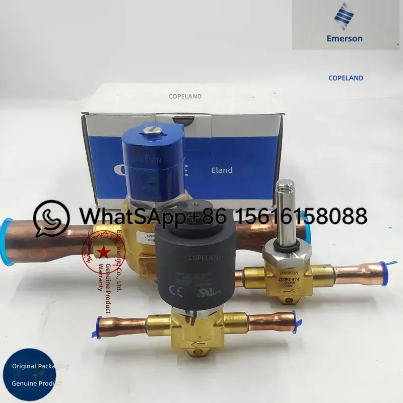 Emerson Solenoid Valve for Air Conditioning Refrigeration 200RB 200RE3T3T 200RB4T4T 200RB5T5T 200RB6T5T 200RB7T7T  200RB7T5T