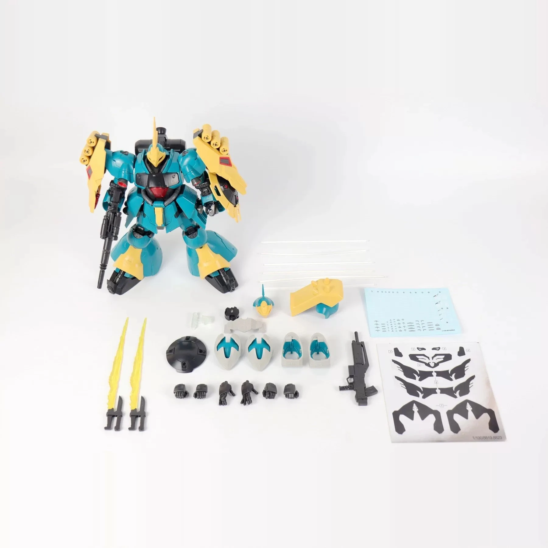 DABAN 8819 Gyunei Guss's Jagd Doga MG 1/100 Quess Air MSN-03, Kit d'assemblage, figurines d'action, jouet Robot Mecha, cadeaux, en Stock