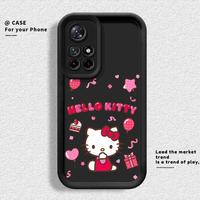 Case For Xiaomi Redmi Note 11 10 13 Pro Plus 9S 12 12S 9 12C 10C 10 11 Lite Poco X3 NFC Phone Cover Hello Kitty Popcorn Cute