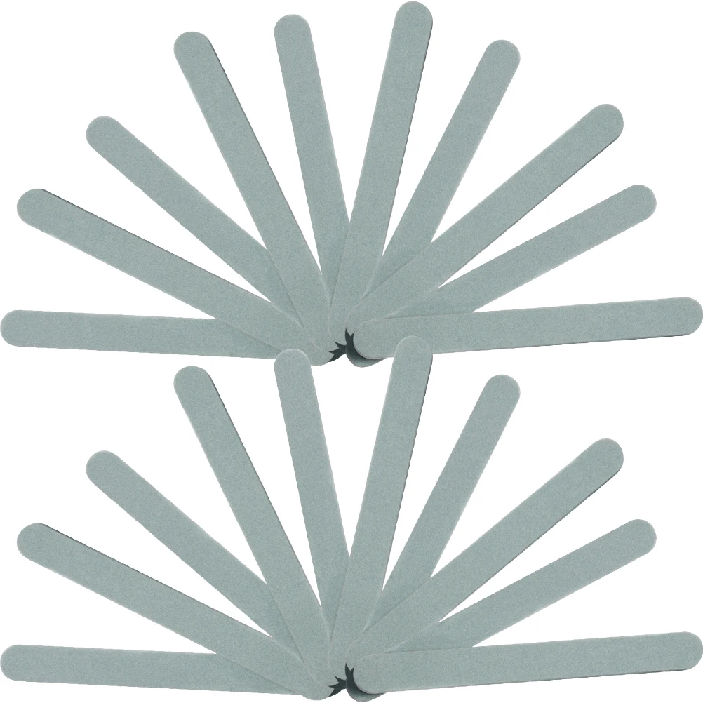 

20 Pcs Nail Polishing Strip Grit Files Buffering Tools S paper Repair Natural Fake Nails Manicure Salon Portable Design