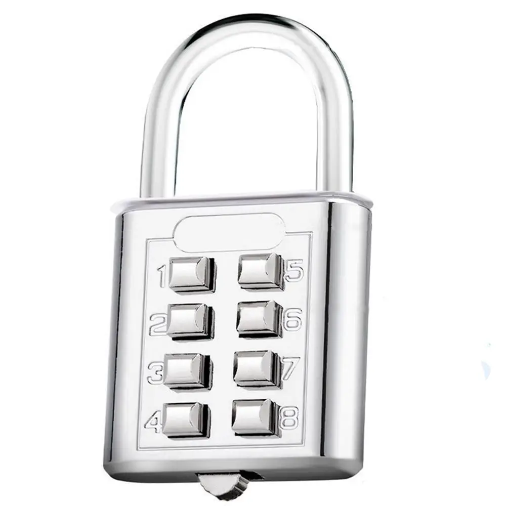 

Security 8 Digits Suitcase Combination Cupboard For Luggage Password Lock Number Locks Padlock Smart Lock