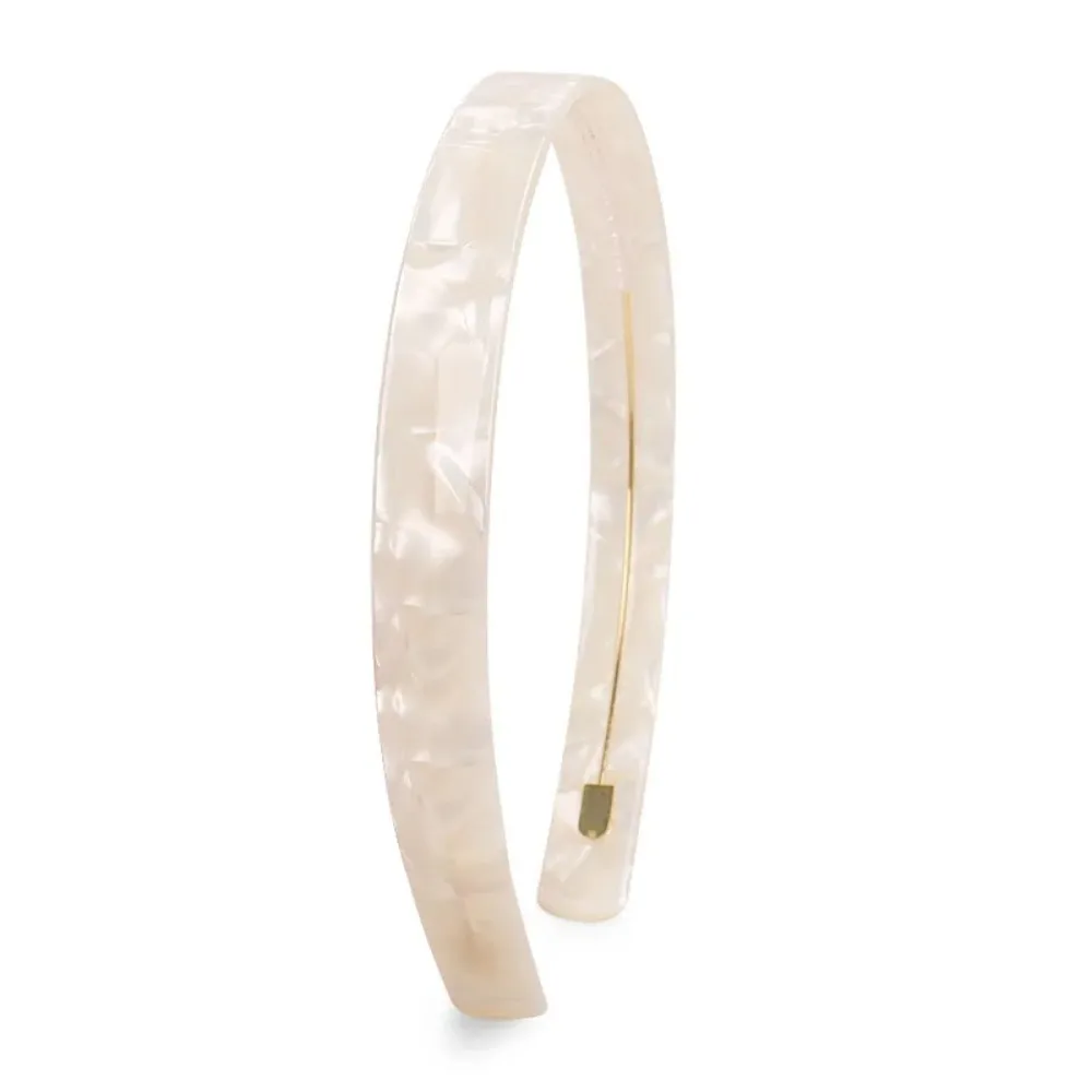 

Classic Tortoiseshell Hair Band Strong Hold Grip Flexible Headband Non-slip Acetate Hair Accessories