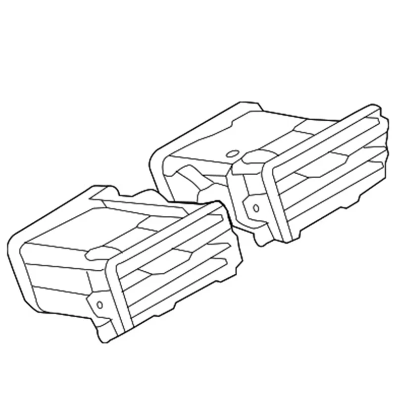 【ADORN】 Gruppo uscita aria Aria condizionata centralizzata per auto Griglia di ventilazione per Mazda 3 BM BN 2013-2018 Sinistra BHN2-64-91X