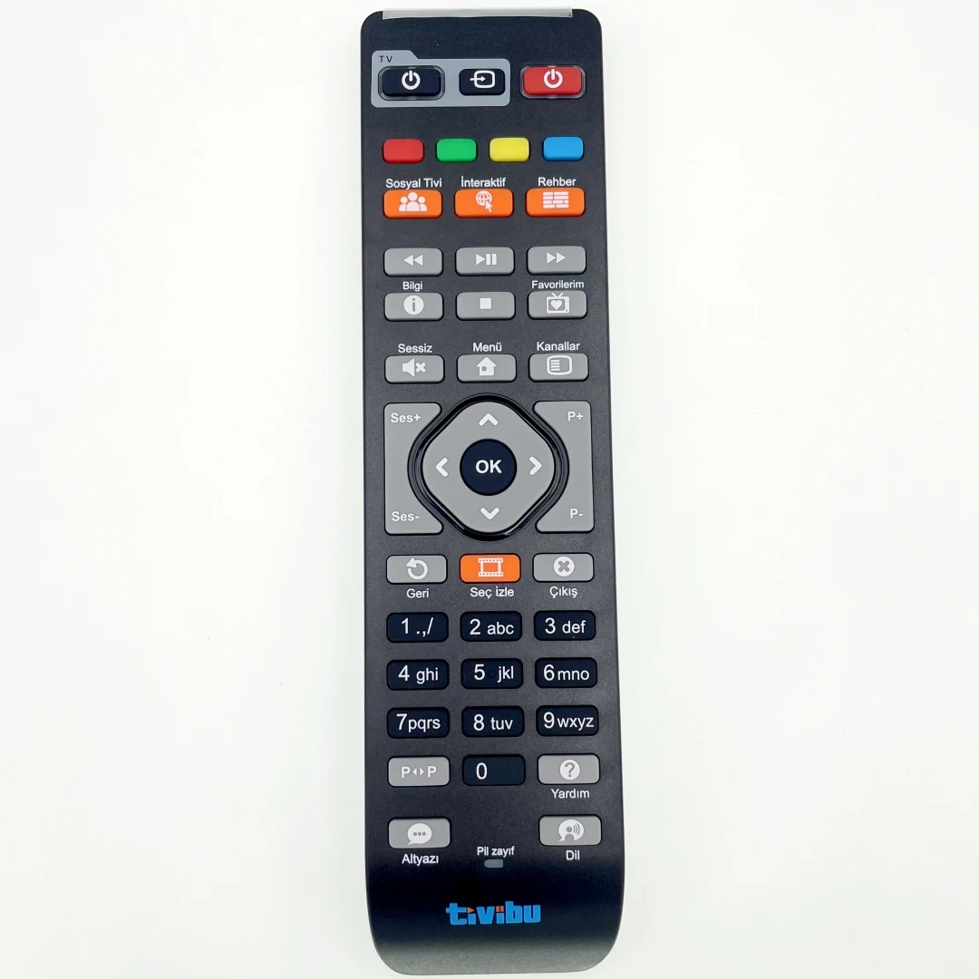 جهاز تحكم ساتلي أصلي KR TİVİBU AİRTİES AIR 7205 HD مع عبوة بلاستيكية RC3134504/01BR 313923827751