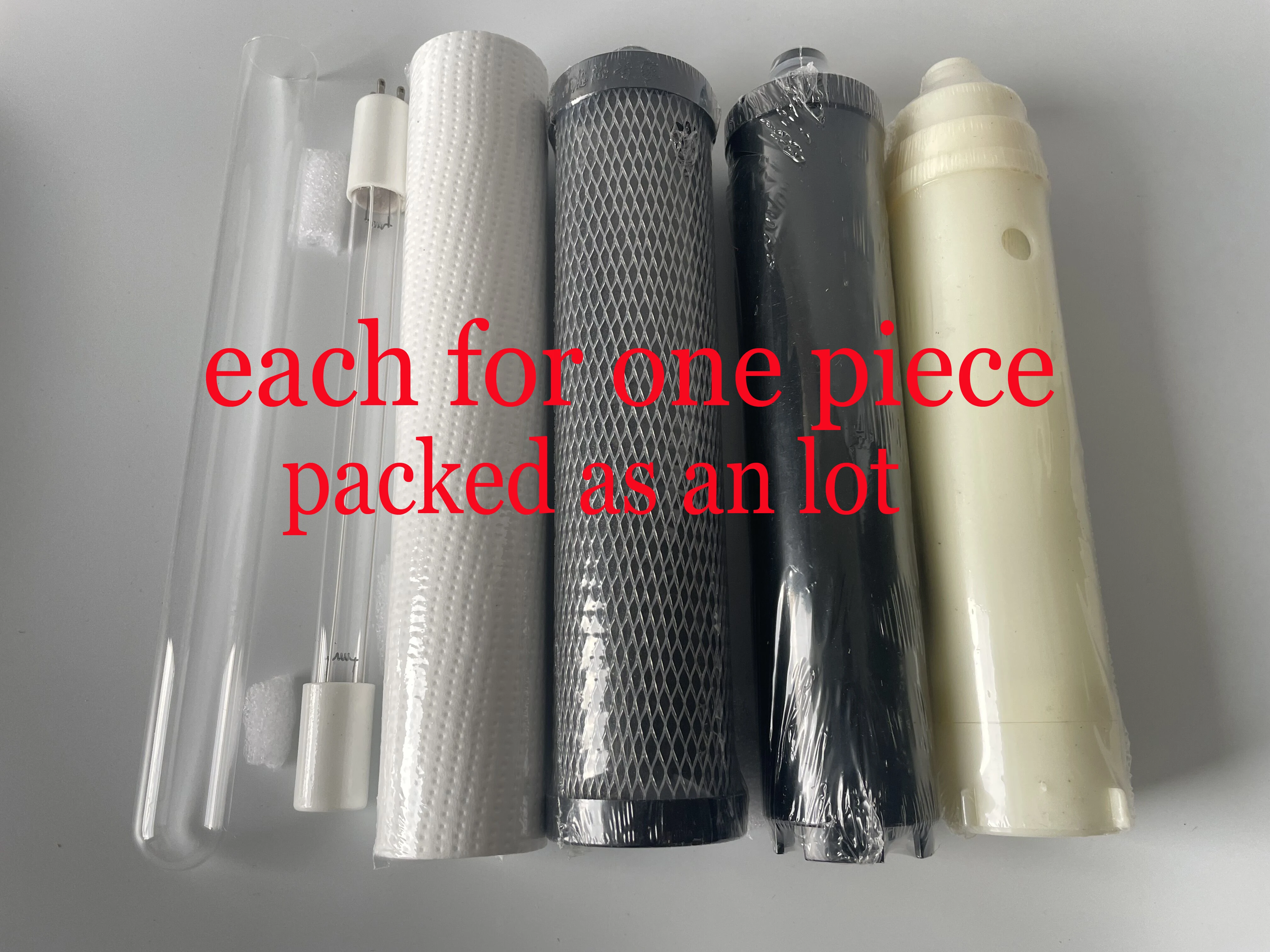 スーパースマート5段階水uv浄水器モデルqy-uf4001wvh用フィルターカートリッジ-交換用-キャンドル