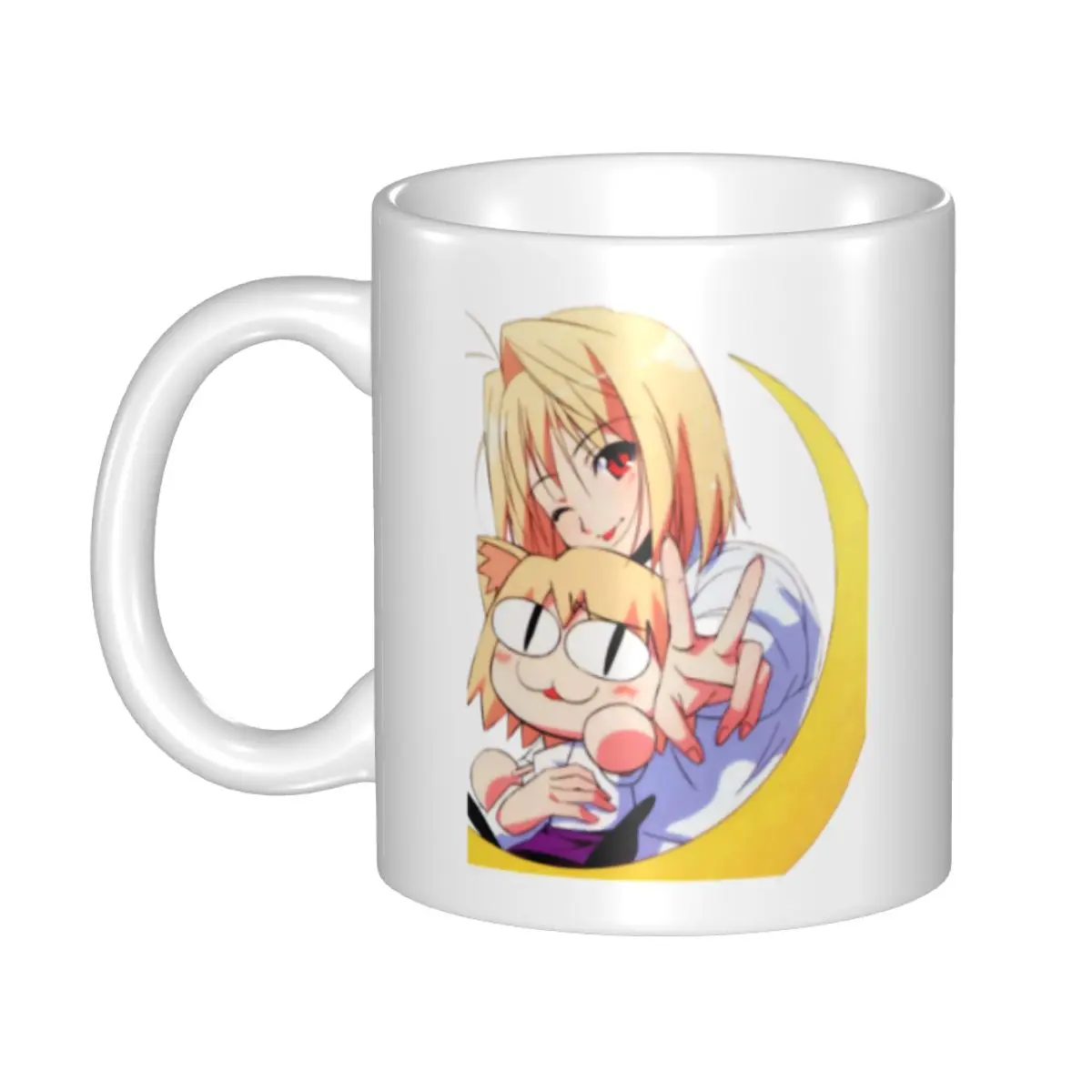 

Neco Arc Cartoon Animated Cat Coffee Mugs DIY Custom Ceramic Tea Milk Mug Cup