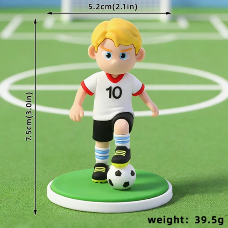Voetbal Taarttopper Verjaardagsfeestje Decor Voetbal Wereldbeker Thema Sportfeest Voetbal Jongen Babyshower Kinderen Taartbenodigdheden