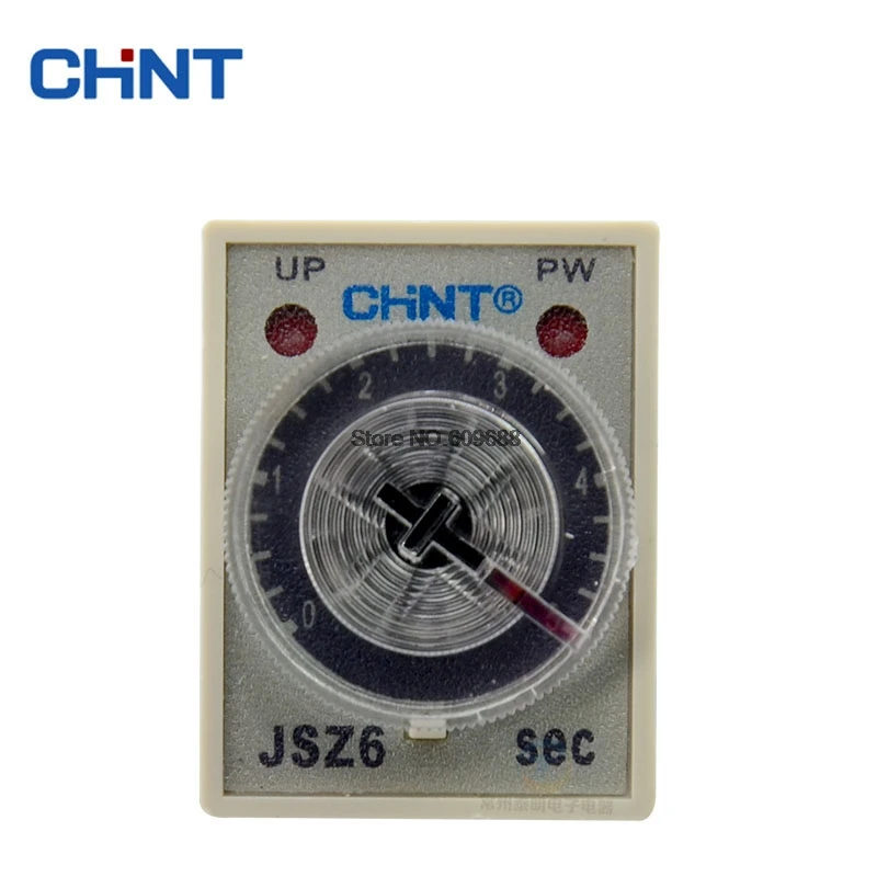 

CHINT H3Y-4/H3Y-2 с базовым реле задержки включения времени с базовым JSZ6-4/JSZ6-2 24V220V 5/10/60S Релейный переключатель времени