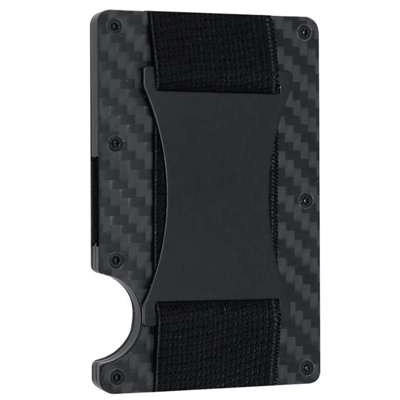NONE Forged Carbon Fiber Slim Wallet Black 8