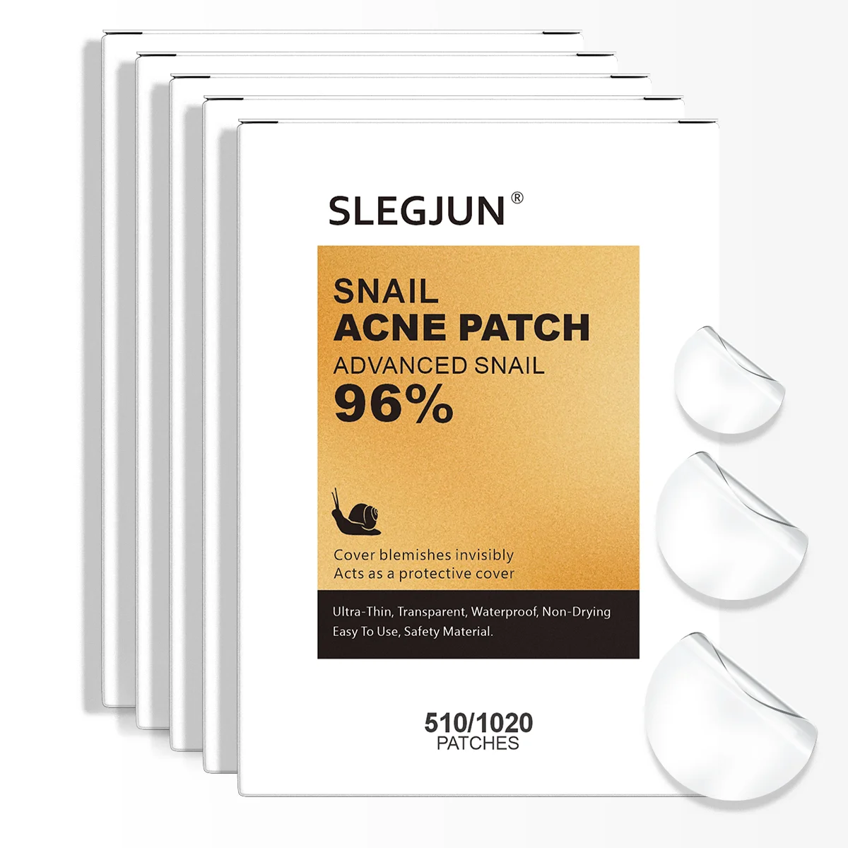 510/1020pcsClear hydrocolloid Gentle non-irritating facial skin care essentials, personal care, easy to carry