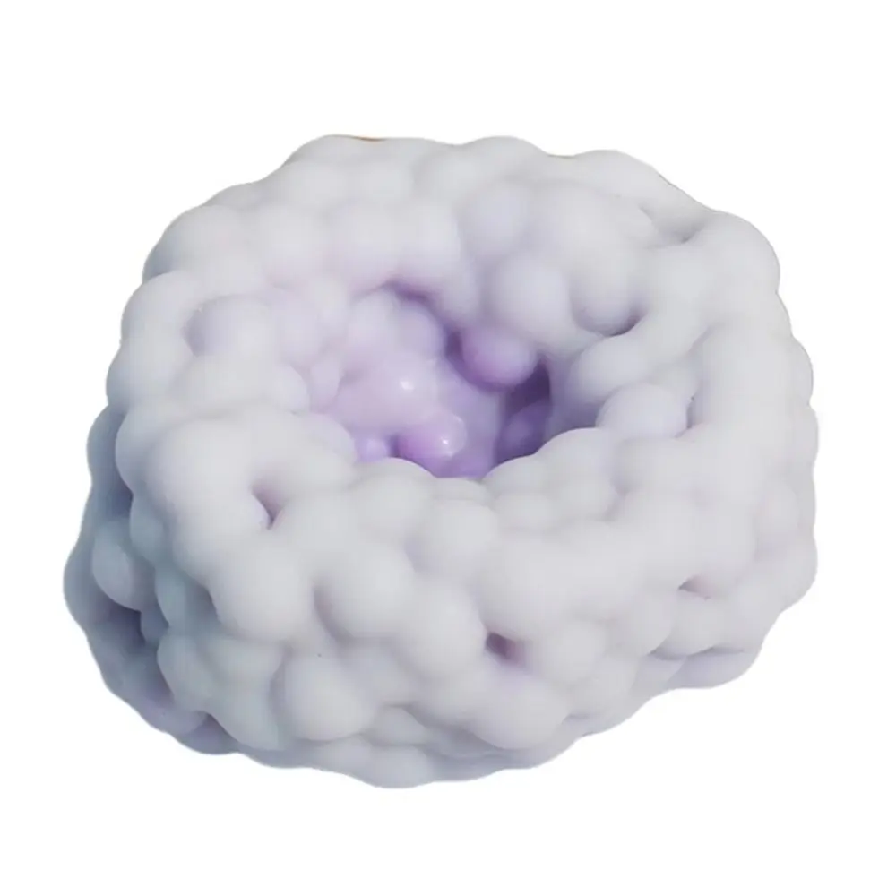 Simulation Crunchy Squeeze Super Soft Creative HandMade Ice Skin Ball Elastic Colorful Crunchy Stress Ball Children
