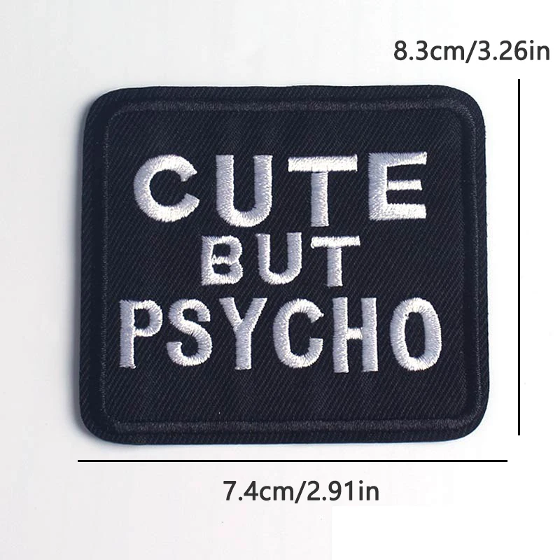 Witziger Slogan-Aufnäher zum Aufbügeln mit optimistischen Zitaten für Kleidung, Jacken, Hüte, positive Vibes, humorvolle Lifestyle-Dekoration – Detail 37