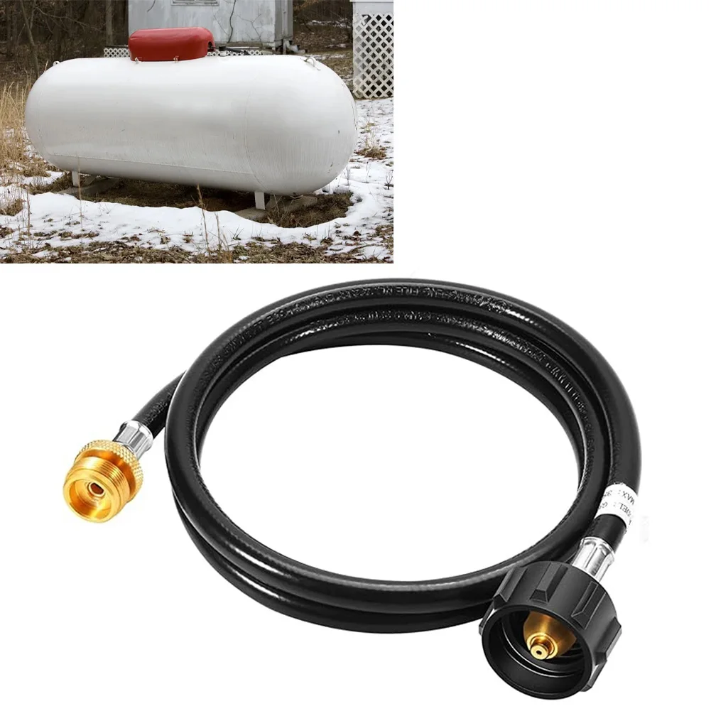 6FT Hose Adapter Connect 1lb To 20lb Tanks For Grilling & Camping Replacement Outdoor Cookouts High-pressure Hose Spare Parts