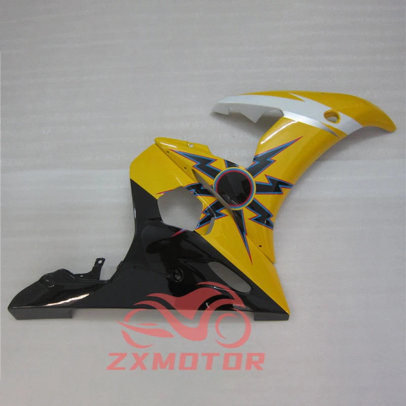 YZF-R6 03 04 05 دراجة نارية الهدايا المجمعة لياماها YZF R6 2003 2004 2005 Fairings هيكل السيارة لوحة مجموعة صالح للتخصيص #5