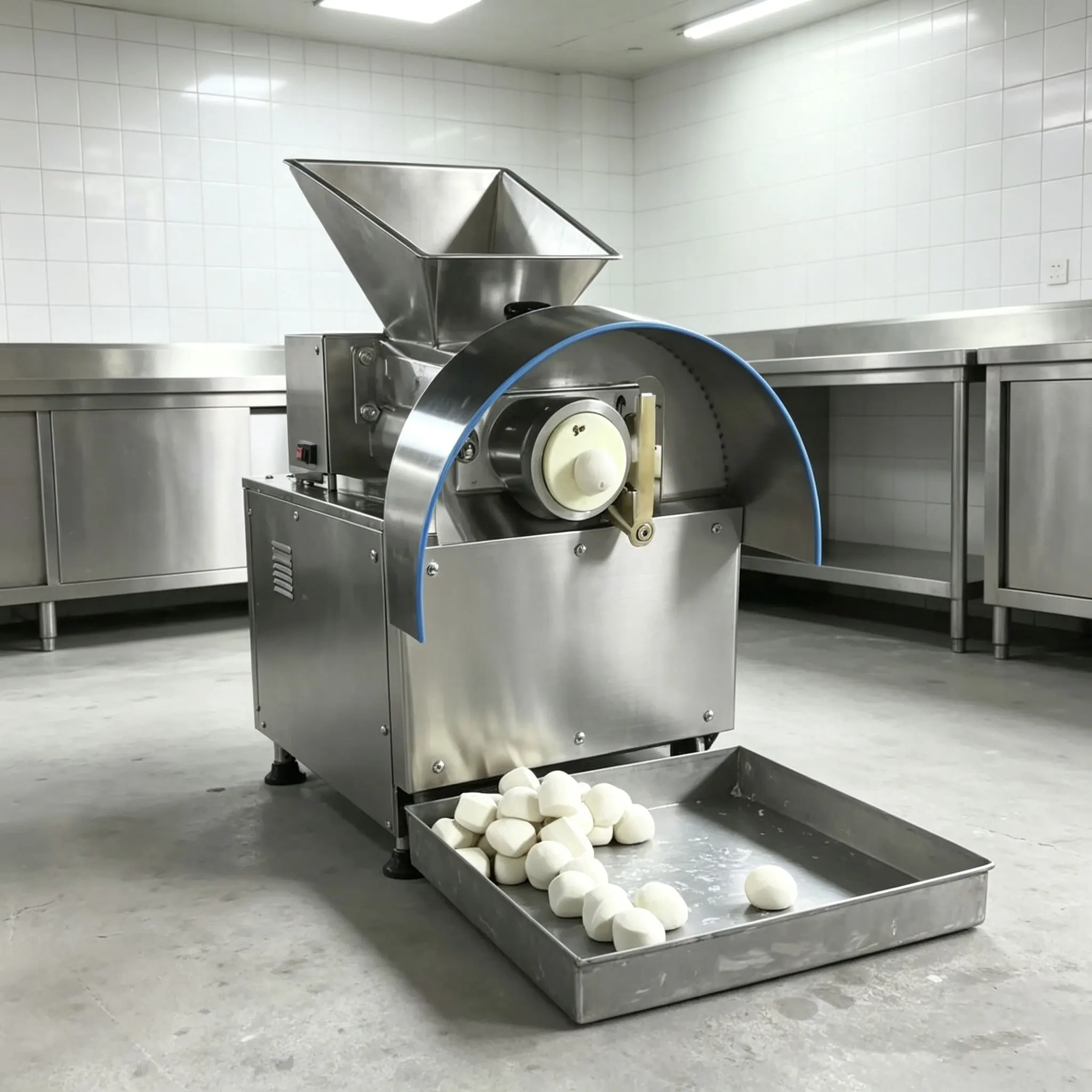 High Efficiency Electric Dough Divider Machine 5g-500g Dough Portioning Machine For Commercial Bakery