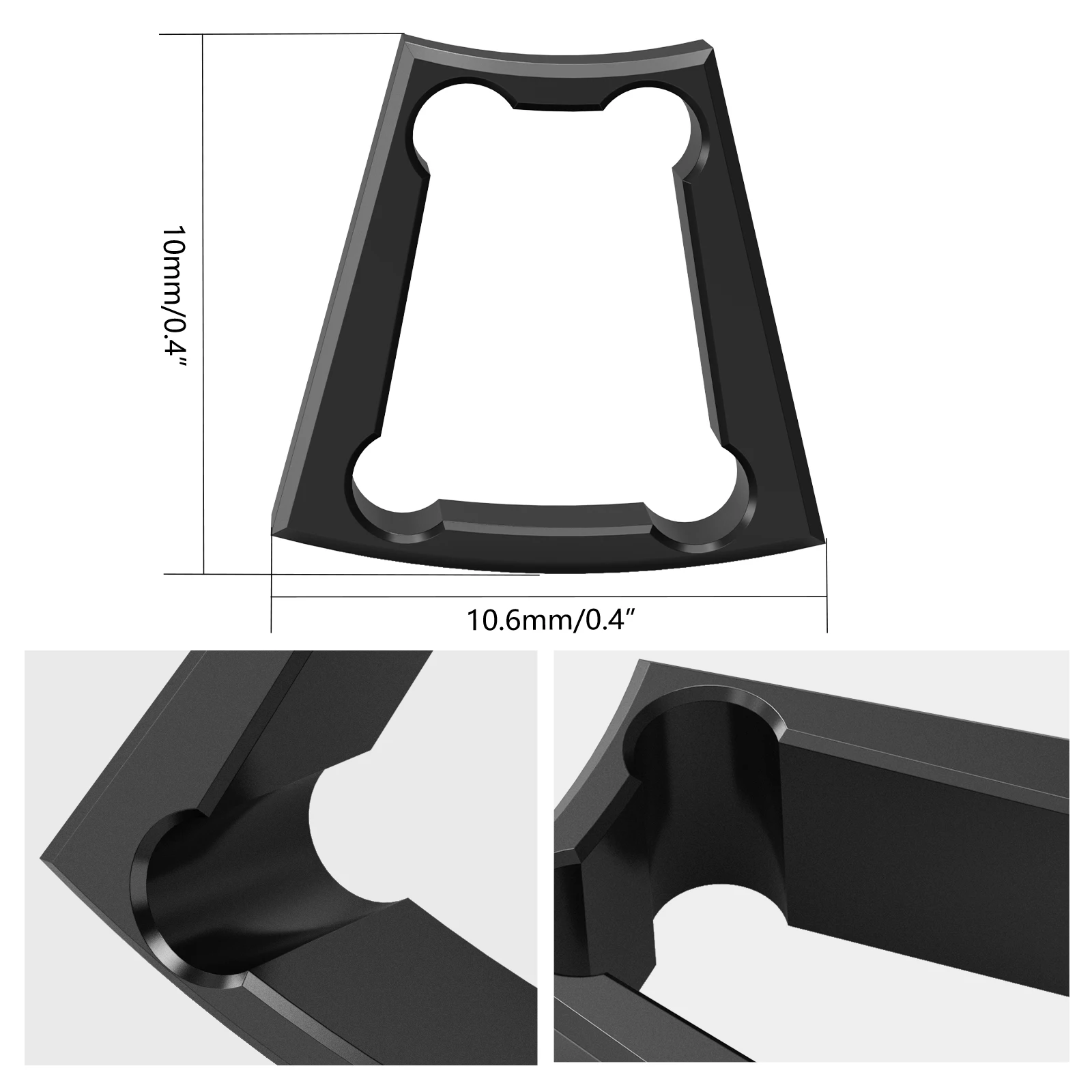 NICECNC Für KTM 690 Duke Enduro R SMCR 2014–2024, Gas-Distanz-Set für KTM 1290 Super Duke R 1190 Adventure 2014–2016 – Detail 2