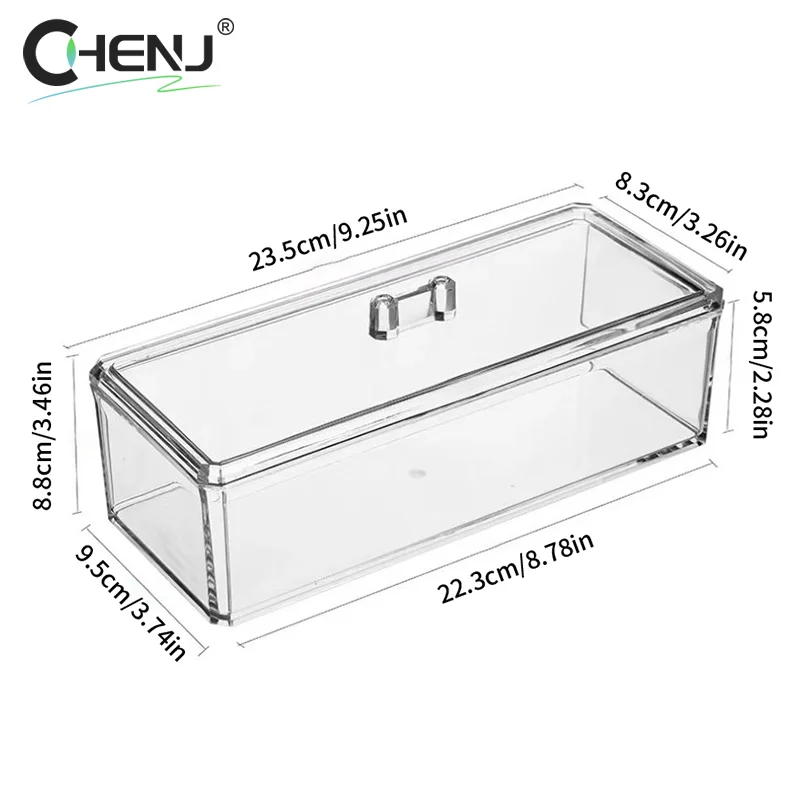 Tea Bag Storage Box Drawer Type Coffee Capsule Sorting Box Acrylic Sealed Storage Jar with Lid Tea Coffee Sugar Container