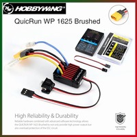 Hobbywing QuicRun 1625 25A Brushed ESC Waterproof Electronic Speed Controller XT60 for 1/10 1/14 1/16 1/18 RC Car Truck Buggy