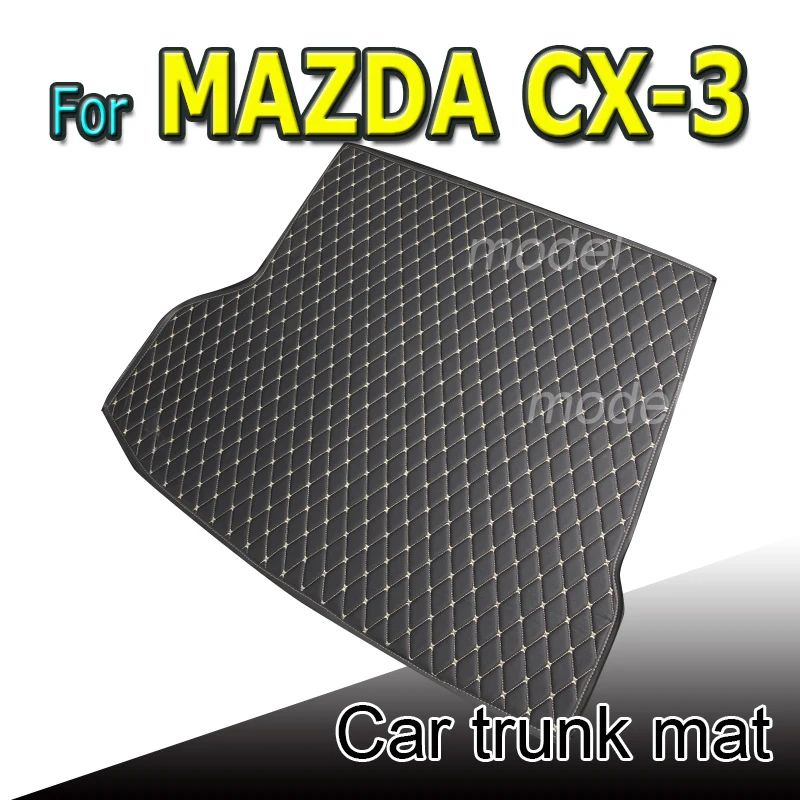 Car trunk mat for  Mazda 3 Axela BT-50 5 CX-5 CX-9 CX-8 CX-7 2 6 CX-3 Cx-4 CX5 2 cargo liner carpet interior accessories cover