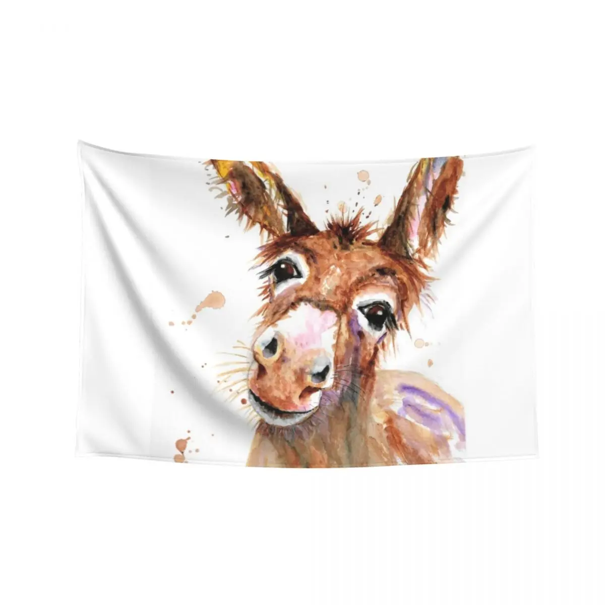 

Cute Donkey face Tapestry Room Decorations Korean Room Decor Tapestry