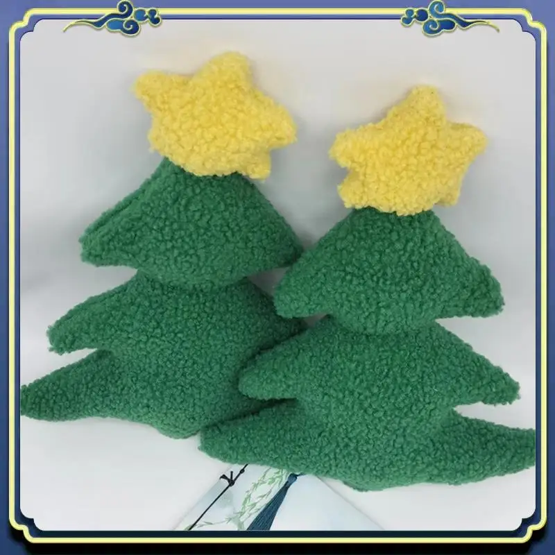 

Новейшая подушка для рождественской елки, мягкая рождественская декоративная подушка, плюшевые елочные подушки для украшения дома