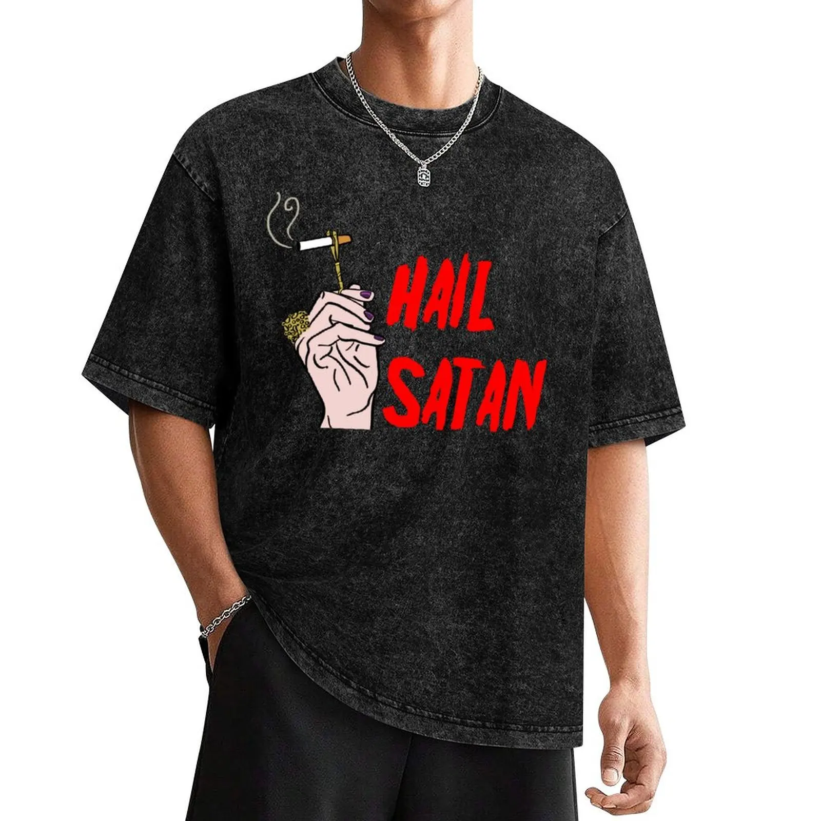 

Hail Satan (Zelda) T-Shirt shirts graphic tees man t shirt fruit of the loom mens t shirts