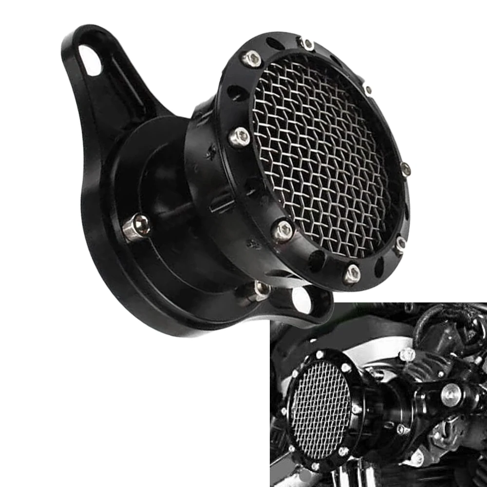 1pc Aluminum Motorcycle Air Cleaner Intake Filter for Harley Sportster Iron XL 883 1200