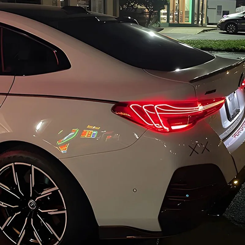 For BMW 4 Series M4 G22 2021-2024 Upgrade Auto LED Laser Style High Quality Taillight Assembly Plug and Play Car Accessories