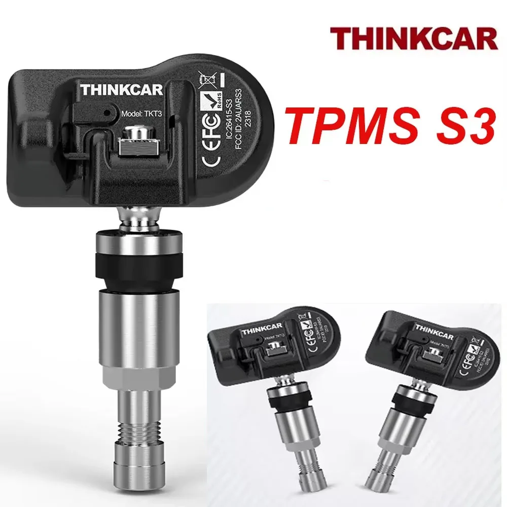 THINKTPMS S3 Universal TPMS Sensor Tire Pressure Sensor for Auto Repair