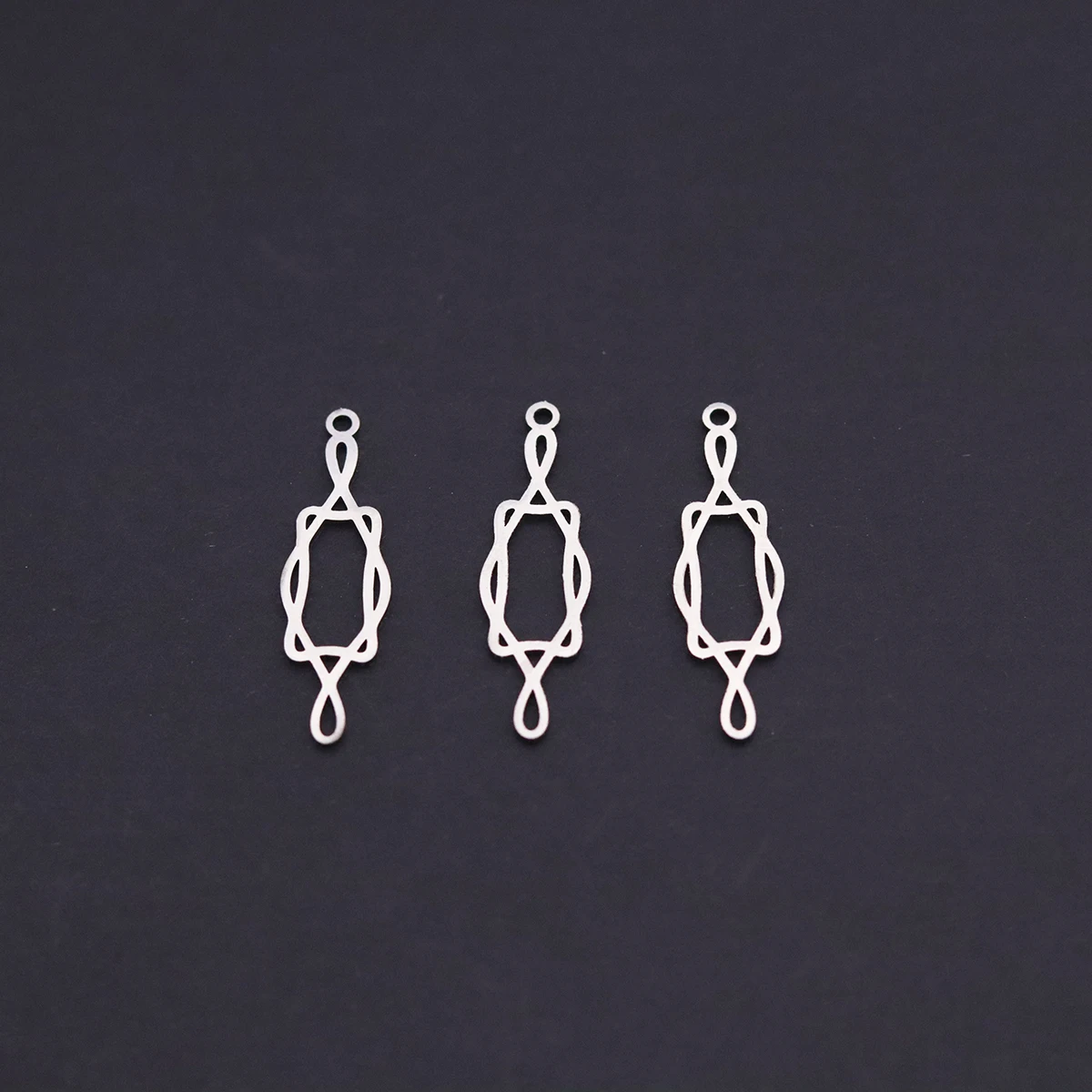 3pcs Celtic Knot Infinity Link Connector Charms For Bracelet Necklace Earrings Jewelry Making DIY Handmade Craft Pendant