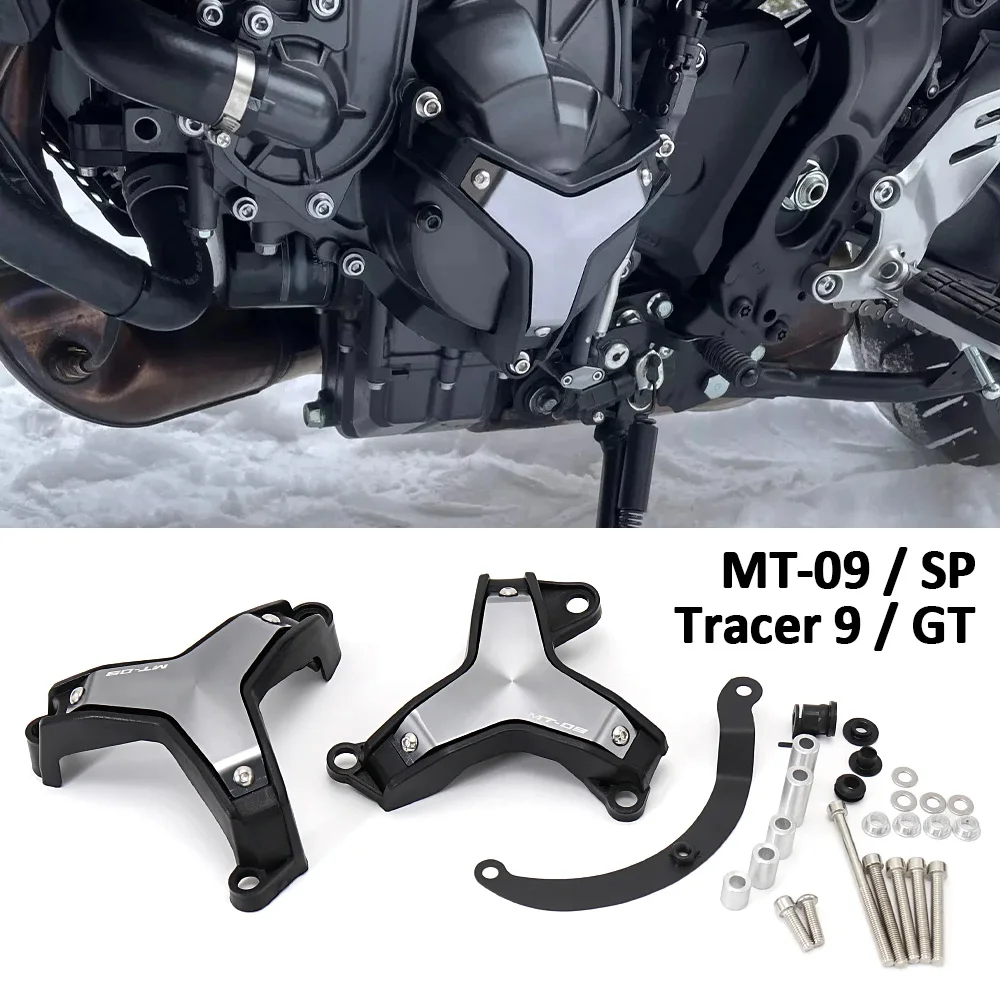

MT-09 Motorcycle Parts Side Engine Guard Protection Cover Protective Sliders Crash Pad Protector For YAMAHA MT09 SP Tracer 9 GT