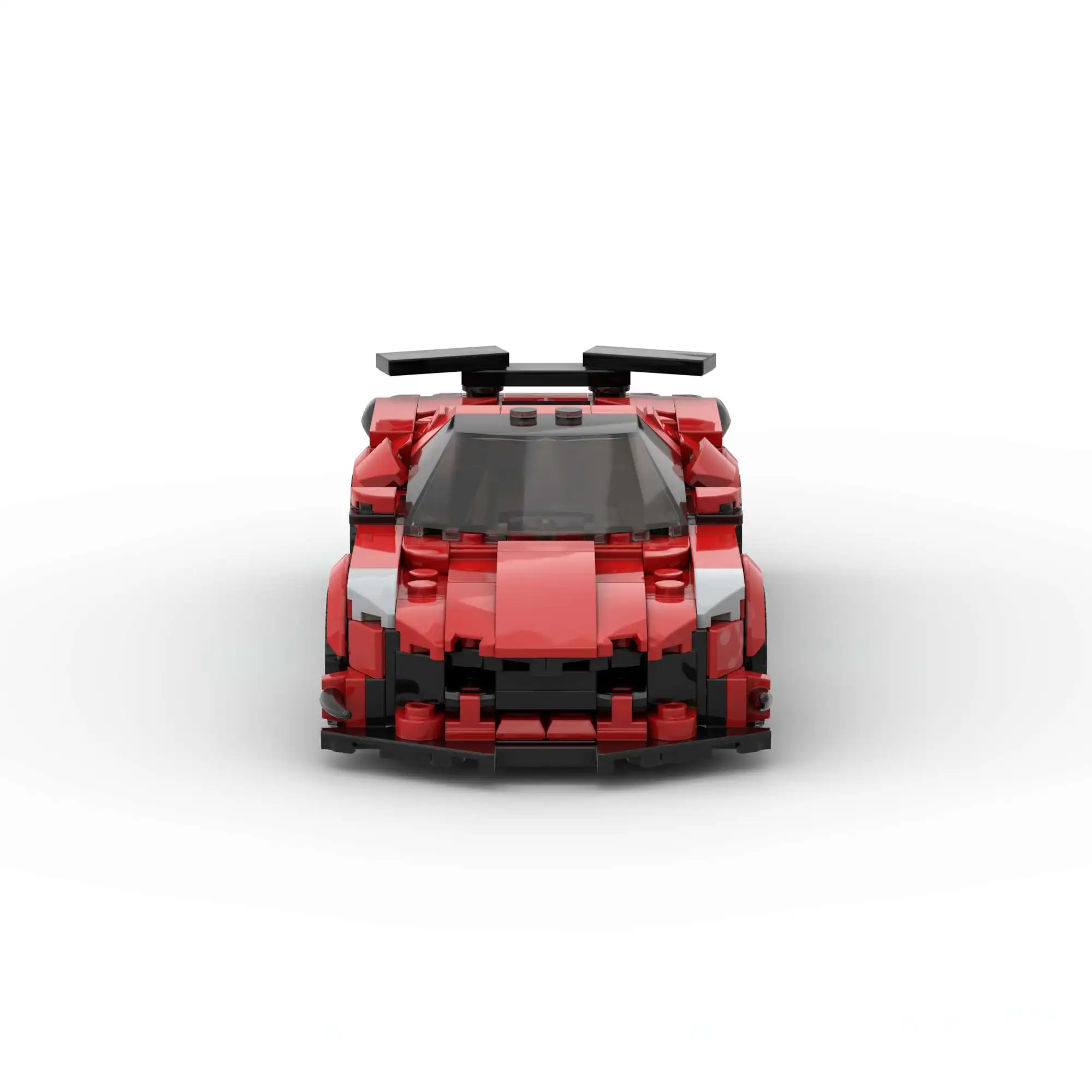 MOC Z06 333pcs Racing Sports Car Vehicle Speed Champion Racer Building Blocks Brick Creative Garage Toys for Boys Gifts