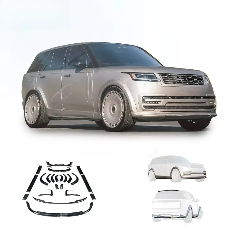 2024-2025 Range Rover Executive Body Kit Upgraded 1016 Style Front Lip Wheel Arch Side Skirt Rear Diffuser