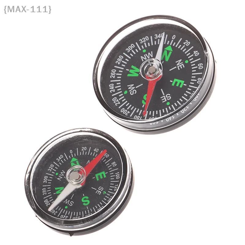 35/40 mm tragbarer ABS-Kompass – tragbares Taschennavigationsgerät für Camping, Klettern und Reiten, Outdoor-Survival-Ausrüstung