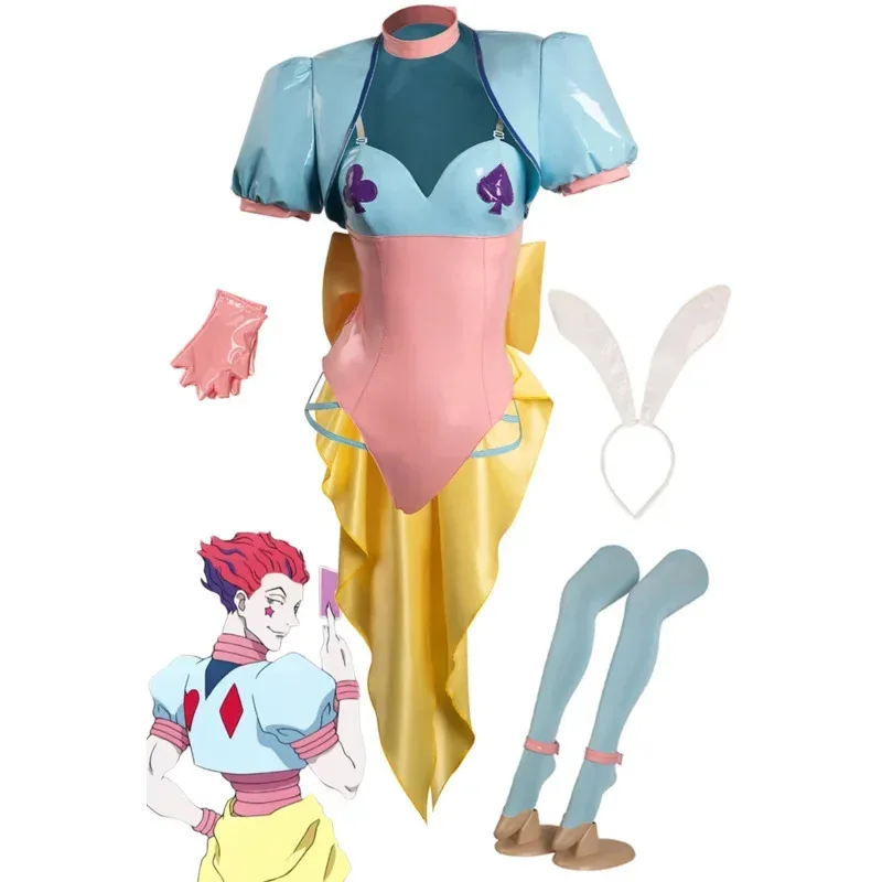 

Аниме Hunter x Hunter кролик девушка hisoka косплей сексуальный женский костюм ролевая игра flasia Хэллоуин Карнавальная ткань для вечеринки для маскировки F