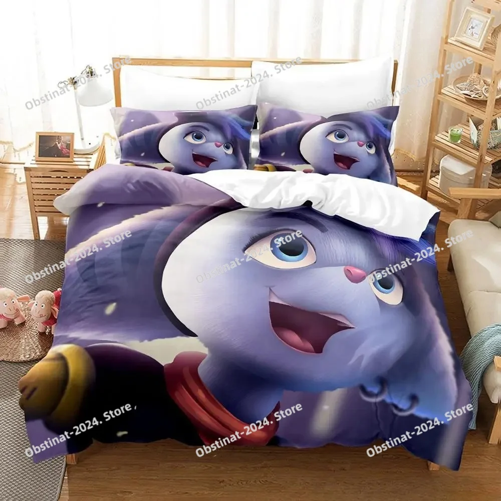 

3d Print Game Ratchet Clank Rift Apart Bedding Set Bed Set Duvet Cover Sheet Pillowcase Soft Quilt Cover Full Queen King Size
