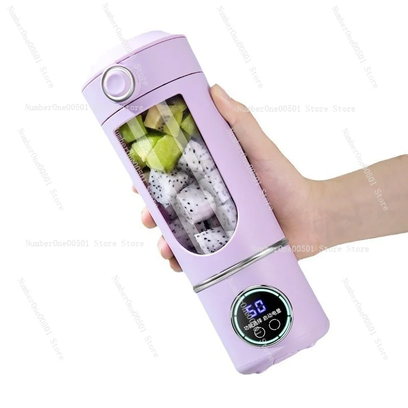 New 12-knife Portable Juicing Crushed Ice Household Juicing Cup Large Capacity Self-cleaning Outdoor Direct Drinking Juicer