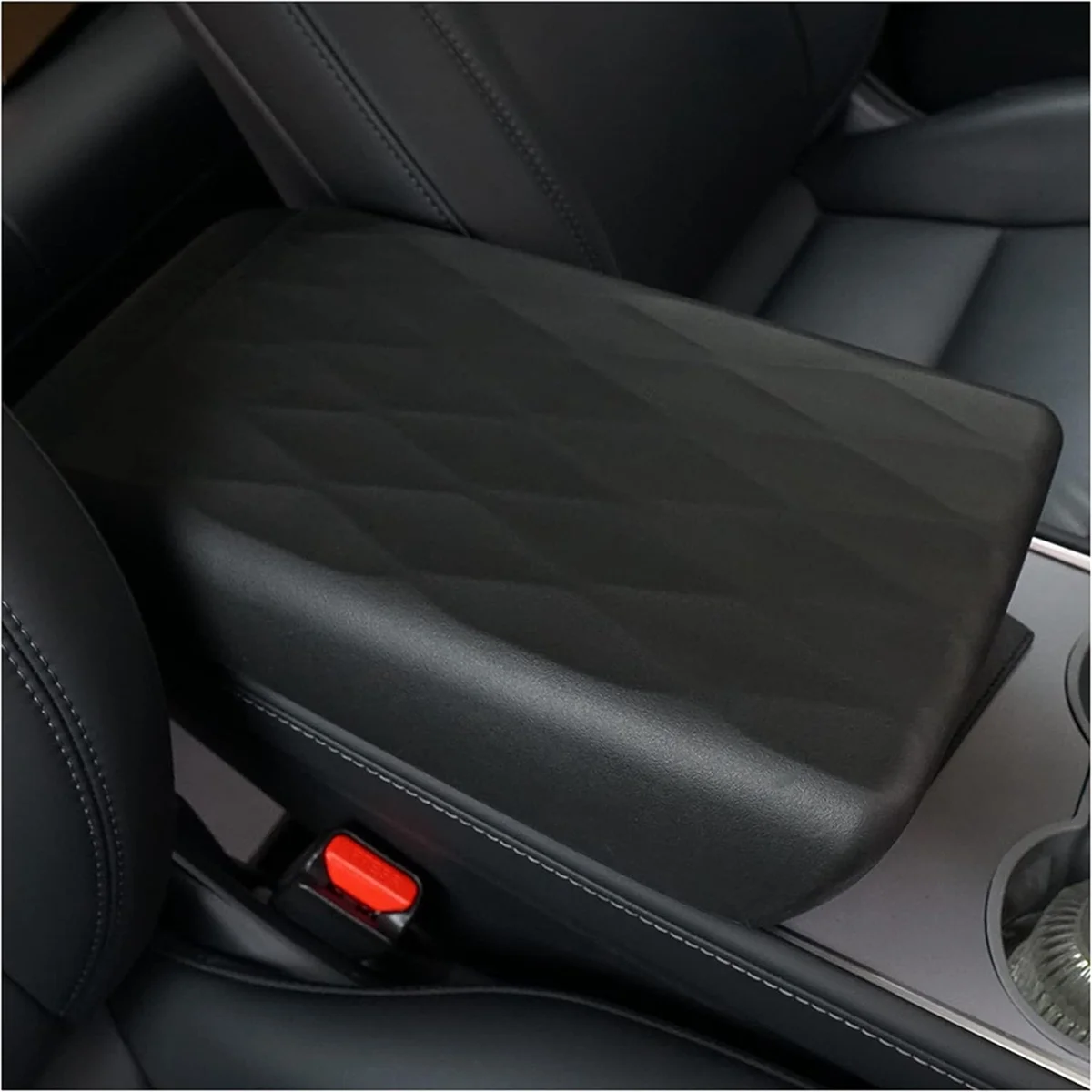 Voor Tesla Model 3 Model Y 2017-2022 Middenconsole Cover-Armsteun Box Kussenbeschermer